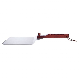 ALLGRILL All Grill - Allgrill Pizzaschaufel aus Edelstahl mit abnehmbarem Holzgriff 51 x 20 cm