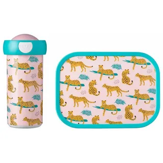 Mepal Brotdose + Verschlussbecher Campus Lunchbox, Beige,