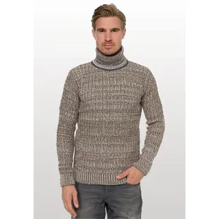 RUSTY NEAL Rollkragenpullover Beige 3XL