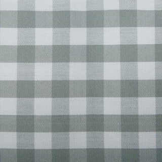 Dekokissen kariertes Muster mintgrün / weiß 45 x 45 cm TALYA