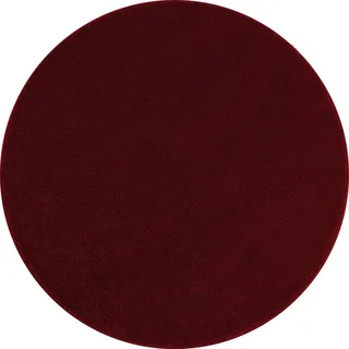 KADIMA DESIGN MAIN Kurzflorteppich 200 x 200 cm Rot