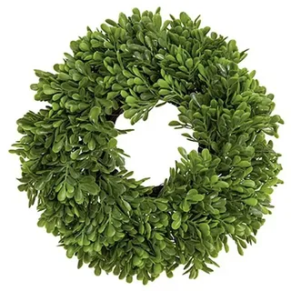 Fink Adventskranz FINK Kranz Buchs - grün - D. 25cm grün