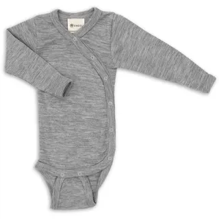 Engel - Kid's Wickelbody L/S - Merinounterwäsche Gr 74/80