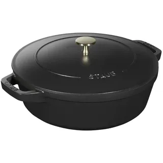 Staub Cocotte Kochtopfset 2-tlg. schwarz
