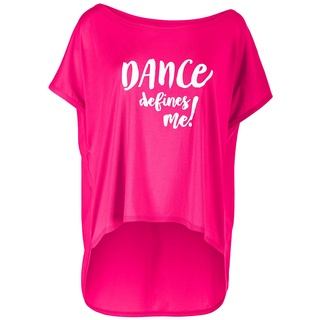Winshape Damen Ultra leichtes Modal-Shirt MCT017 Defines me, Dance Style, Fitness Freizeit Sport Yoga Workout T, deep-pink, M
