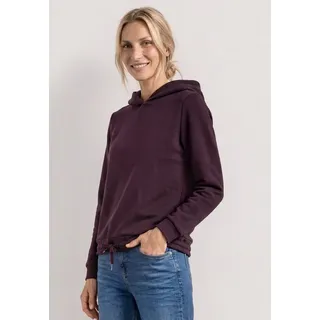 STREET ONE Sweatshirt mit Kapuze Rot 34