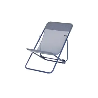 Lafuma Maxi Transat Liegestuhl 62 x 94 x 83 cm blau klappbar