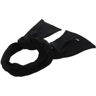 Tommy Jeans Damen Schal TJW Flag Scarf, Schwarz (Black), Onesize - Einheitsgröße