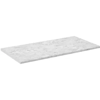 Vicco Küchenarbeitsplatte R-Line Marmor Weiß 120 cm