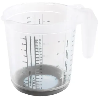 KEEEPER Messkanne Massimo mit Anti-Rutsch-Funktion 1, Nordic Grau