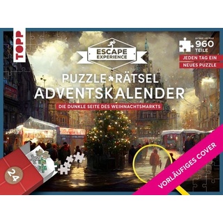 Puzzle-Rätsel-Adventskalender 2 - 24 Puzzles mit insgesamt 960 Teilen