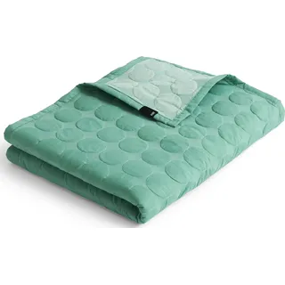 Mega Dot Decke 195 x 245 cm Seegrün