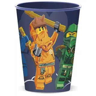LEGO® Trinkflasche Lego Elemental Ninjago Kunststoffbecher 260 ml blau