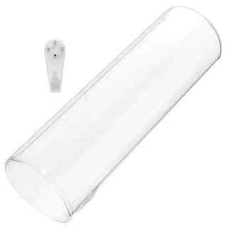 Wand Terrarium aus Glas, Zylindrische Vase für Pflanzen und Blumen | 1 Satz für Innenraum, Moderne Stilvolle Optik, Glatte Oberfläche, Leicht zu Verstauen, Bad und Wohnzimmer