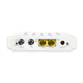 Allnet ALL-GHN102-COAX, Netzwerkbrücke, Weiß