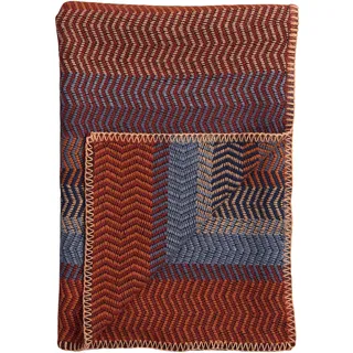 Røros Tweed Fri Wolldecke 150 x 200 cm Orange