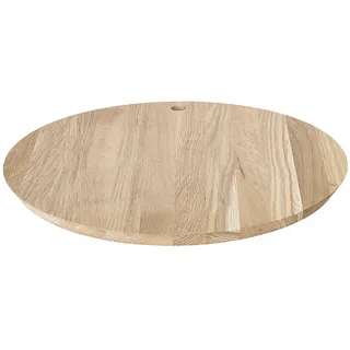 BLOMUS Borda Schneidebrett Eiche 1-tlg. Ø 30 cm Braun