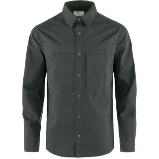 Fjällräven Abisko Trail Langarmhemd Dark Grey S