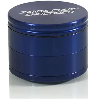 Santa Cruz Shredder Gewürzmühle aus Metall, hergestellt in den USA, groß (6,9 cm), Blau)