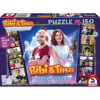 Schmidt Spiele Puzzle - Bibi & Tina Film 5, Einfach anders, 150 Teile
