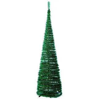 LA BOUTIQUE DE Noël Künstlicher Weihnachtsbaum grün pop up SlimTree 180 cm