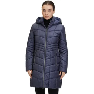 Betty Barclay Damen, Outdoorjacke mit abnehmbarer Kapuze Blaugrau,36 - 36