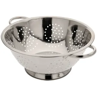 Spetebo Nudelsieb Edelstahl Ø 24 cm mit 2 Griffen