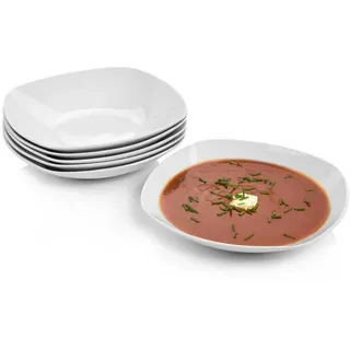 sänger Suppenteller Bilgola 6er Set 350 ml Weiß