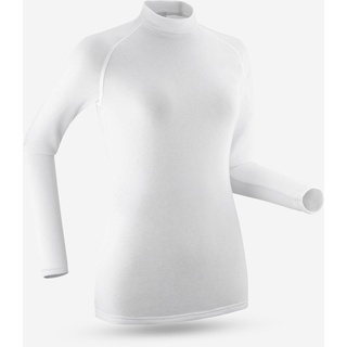 Skiunterwäsche Funktionsshirt Damen - BL 100 weiss/ungefärbt, beige, XL