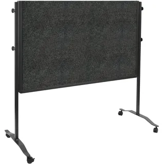 Legamaster Moderationswand klappbar 120 x 150 cm anthrazit