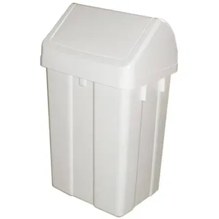 Teko-plasik /Bekaform Bekaform Schwingdeckeleimer 50 l Weiß