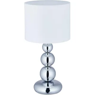 Relaxdays Tischlampe Silber