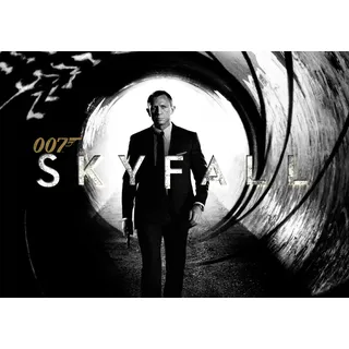 James Bond Daniel Craig Skyfall Britisch Secret Service Agent Film Cinema Film Star Schwarz und Weiß Plakat Berühmte Anzug Bild Schlafzimmer Kunsthandwerk Druck Foto Wand Dekoration Nachdruck
