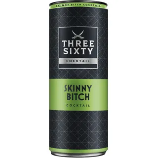 Three Sixty Vodka THREE SIXTY Skinny Bitch Cocktail 0,25l 10% vol.