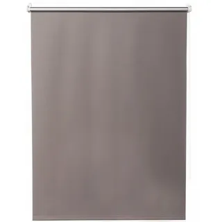 K-HOME Thermorollo Verdunklungsrollo ohne Bohren 85 x 150 cm grau/silber