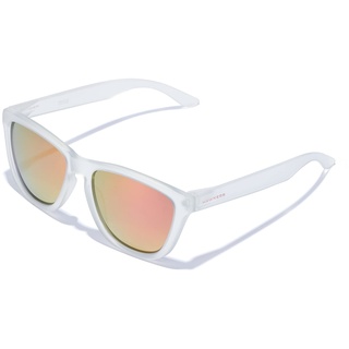 HAWKERS Unisex ONE COLT Sonnenbrille, Rosegold Polarized · Transparent CT