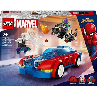 DC Super Heroes 76279 Spider-Mans Rennauto & Venom Green Goblin