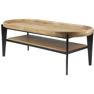 SIT Möbel Tom Tailor Schwarz Mangoholz 120 x 50 x 40 cm