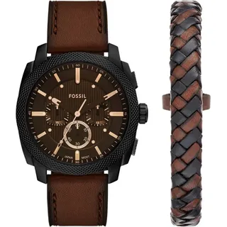 Fossil MACHINE FS6102SET Leder 44 mm FS6102SET
