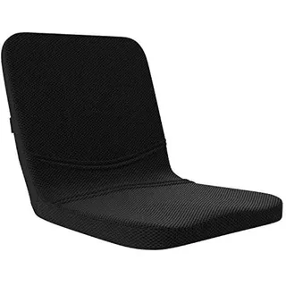 bonmedico Sitzkissen und Rückenkissen, Lordosenstütze mit hochflexiblem Schaumstoff für Bürostuhl, Auto und Zuhause, Ideal als Keilkissen