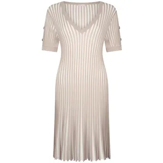 Liu Jo Kleid beige / weiß XL