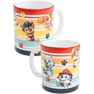 UNITED LABELS Paw Patrol Tasse Kaffeetasse 0,32 l Mehrfarbig