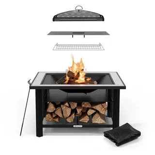 Blumfeldt Feuerschale Ø 87 cm Grau