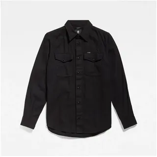 G-Star Marine Langarmhemd Dark Black Gd L