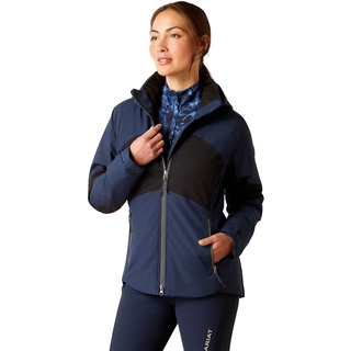 Ariat Jacke Damen Valor H2O HW 2023 Regenjacke Navy Colorblock XS