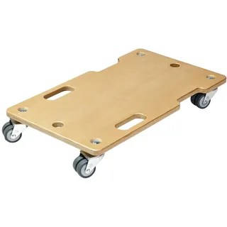 Kübler Sport® Rollbrett GRIP, mit Doppelrollen - Natur