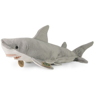 Kuscheltier Hai grau/weiß 38 cm Fisch