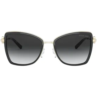 Michael Kors Damen 0mk1067b Sonnenbrille, Black/Grey Shaded, One Size - Einheitsgröße