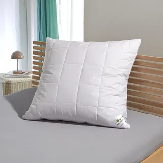 Traumschlaf Alpaka Kopfkissen Pako 70x90 cm - weiß