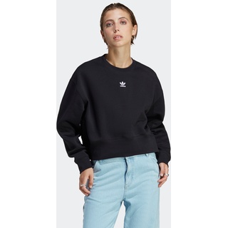 Sweatshirt ADIDAS ORIGINALS "ADICOLOR ESSENTIALS" Gr. XS (30/32), schwarz (black) Damen Sweatshirts Oversize Shirts